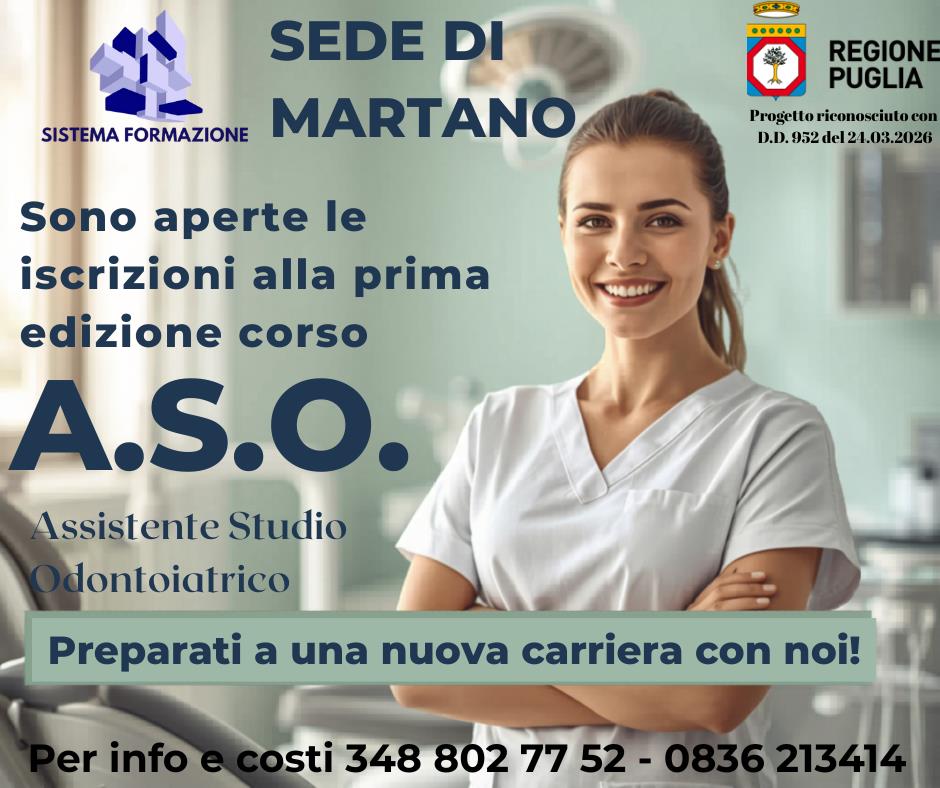 categoria qualifica QUALIFICA A.S.O.: QUALIFICA A.S.O. Assistente studio odontoiatrico